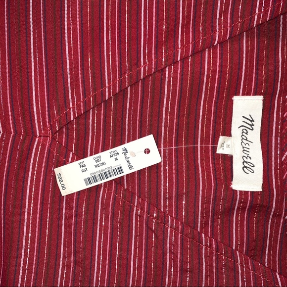 NEW Madewell peasant top size M - Picture 6 of 7